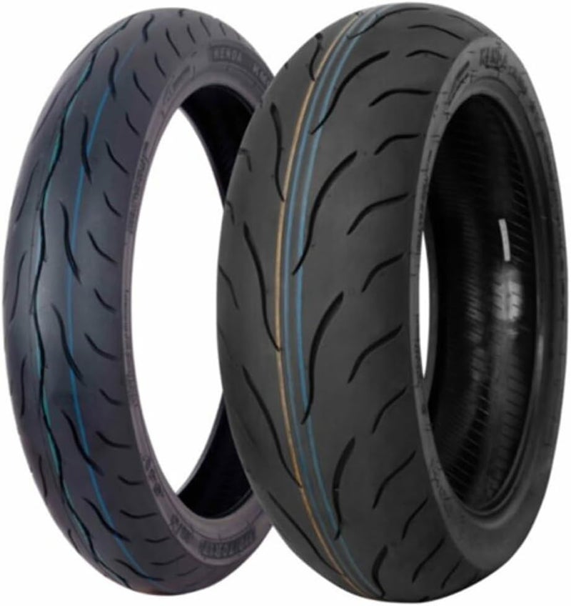 KM1 (KM001) 190/50ZR17 إطار خلفي لدراجة نارية رياضية سياحية 73W - إطار شعاعي مع استقرار عالي السرعة وقبضة ممتازة على الأسطح المبللة (190/50-17)